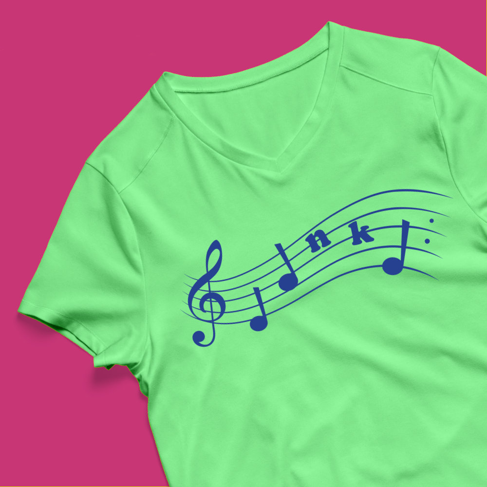 Notenschlüssel Danke